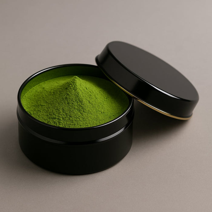 25 Gram Yuvarlak Metal Matcha Kutusu | 450 Adet