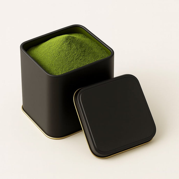 100 Gram Kare Metal Matcha Kutusu | 420 Adet