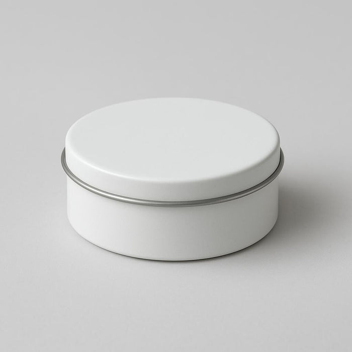 220 Adet Beyaz Yuvarlak Sıvama Metal Kutu | 92 mm x 23 mm