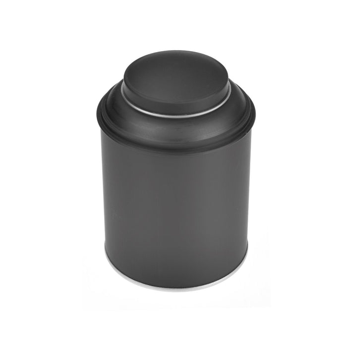 240 Adet Siyah Mat Bombe Kapaklı Metal Kutu | 89 mm x 100 mm