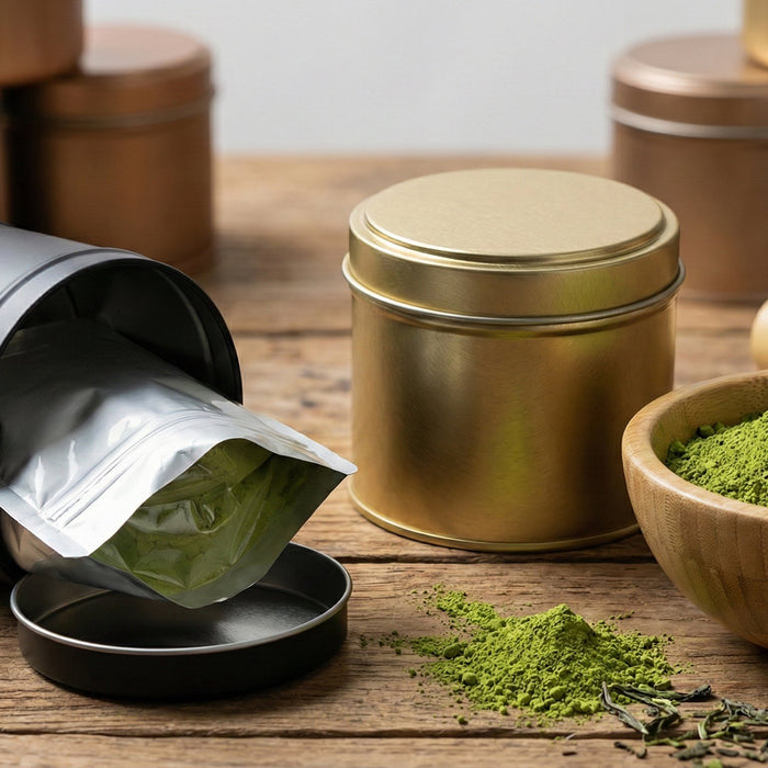 Matcha Üreticileri İçin Altın Değerinde Bir Yatırım: Metal Ambalaj Çözümleri