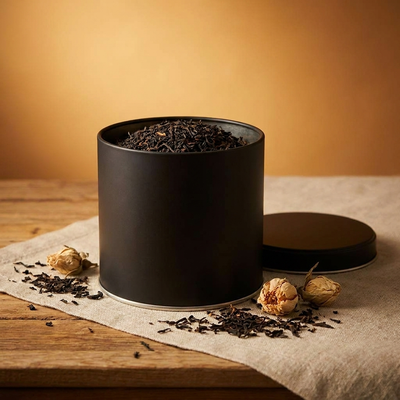Çay metal kutu