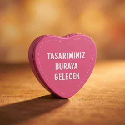 Dijital Baskılı metal kutu