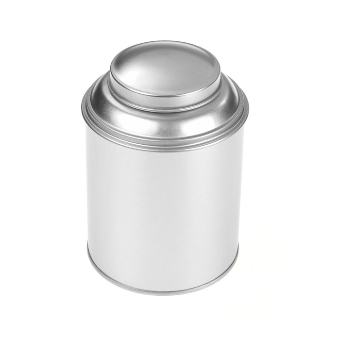 120 Adet Gümüş Bombe Kapaklı Metal Kutu | 89 mm x 100 mm
